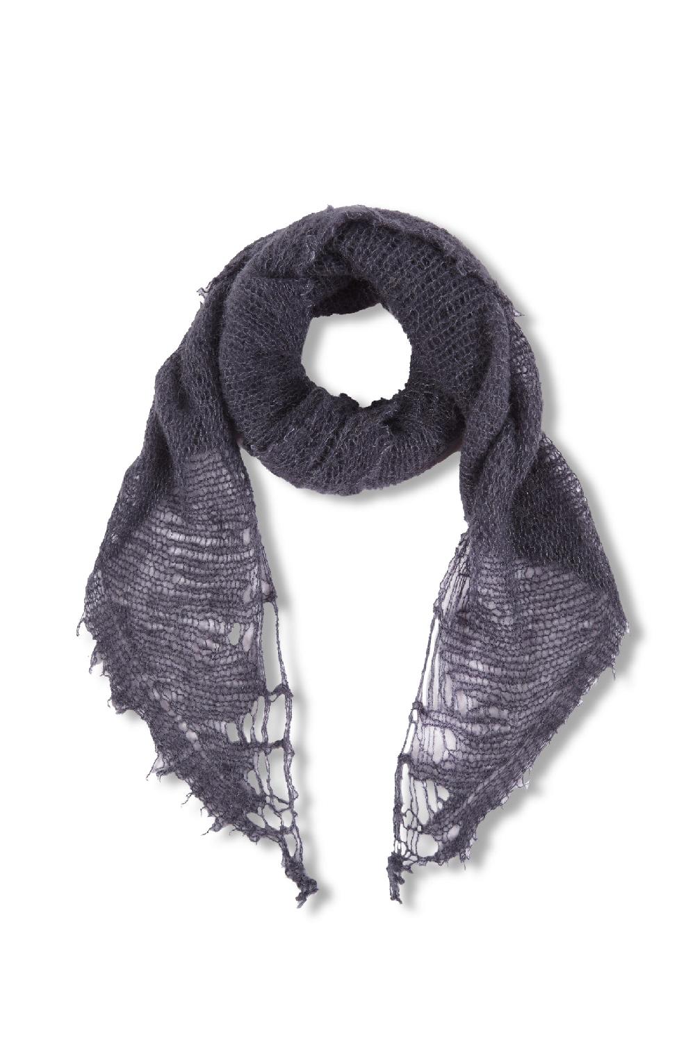 Cortana Onye bandana de punto abierto gris