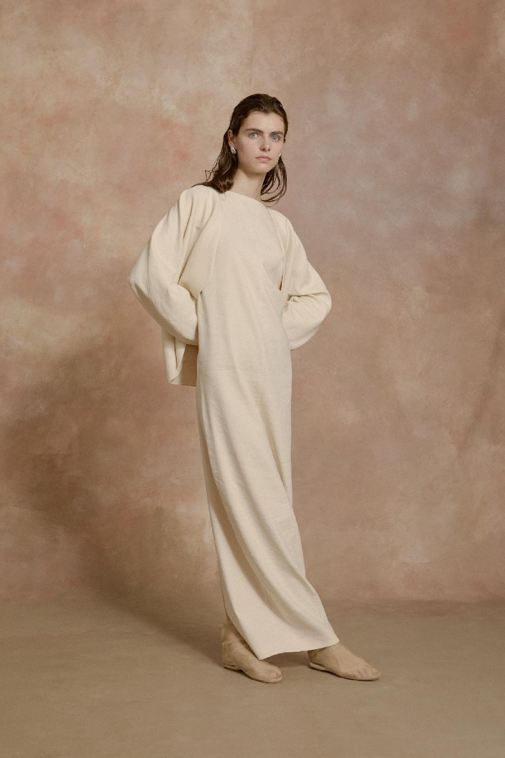 Cortana Organica Chaqueta Marfil