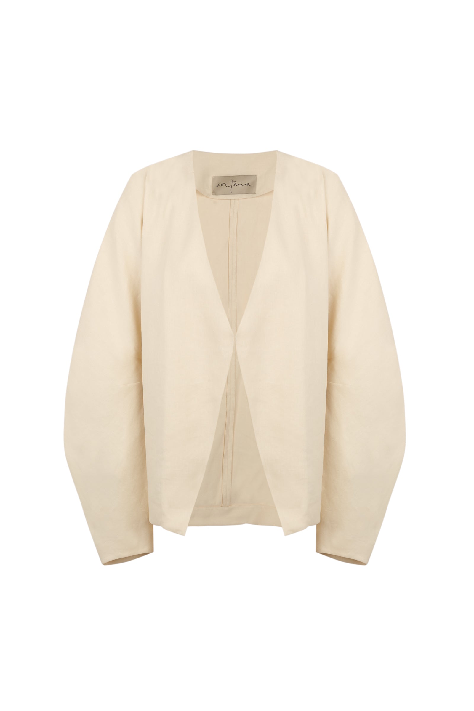 Cortana Organica chaqueta marfil