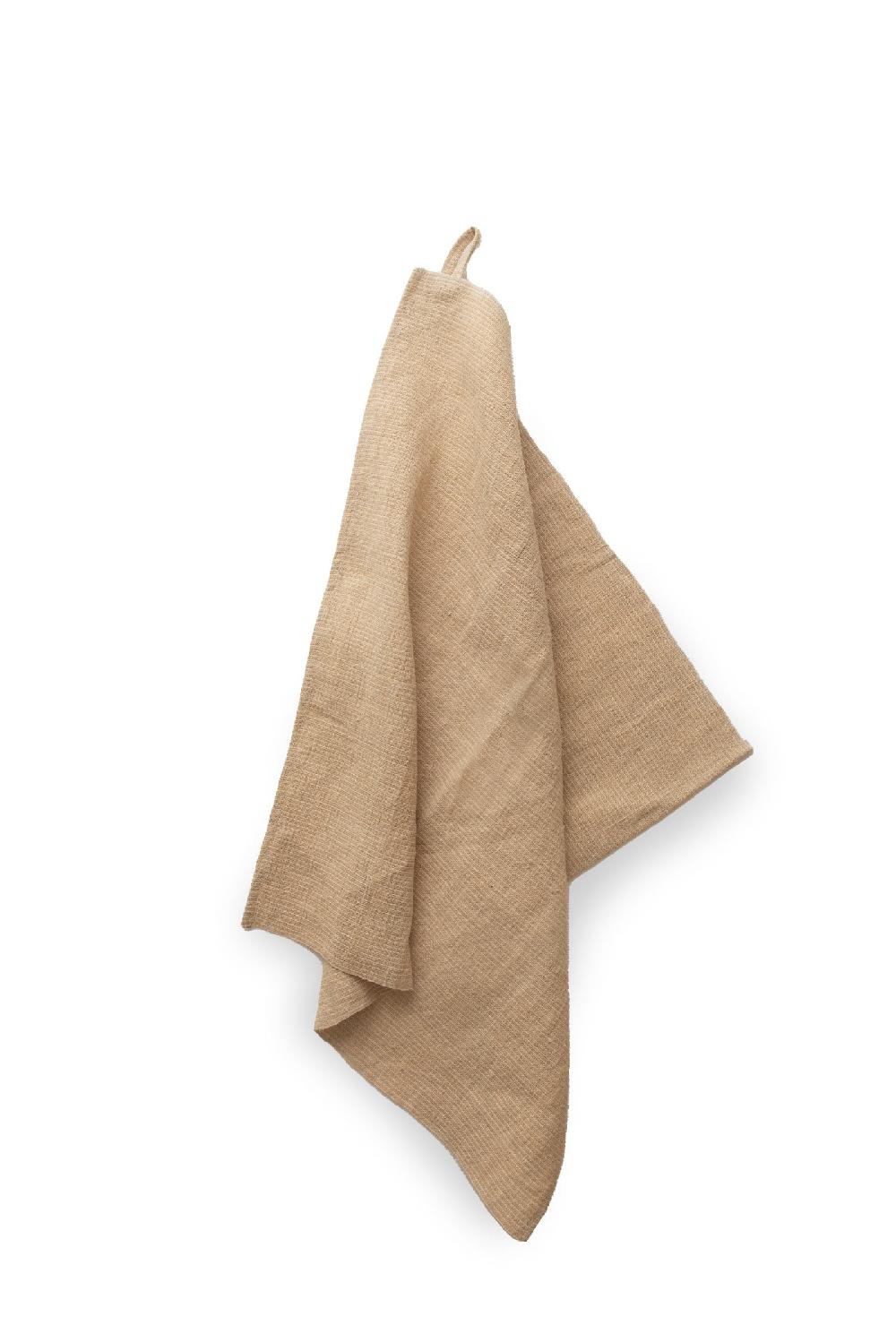 Cortana Paño cocina a rayas en lino antiguo