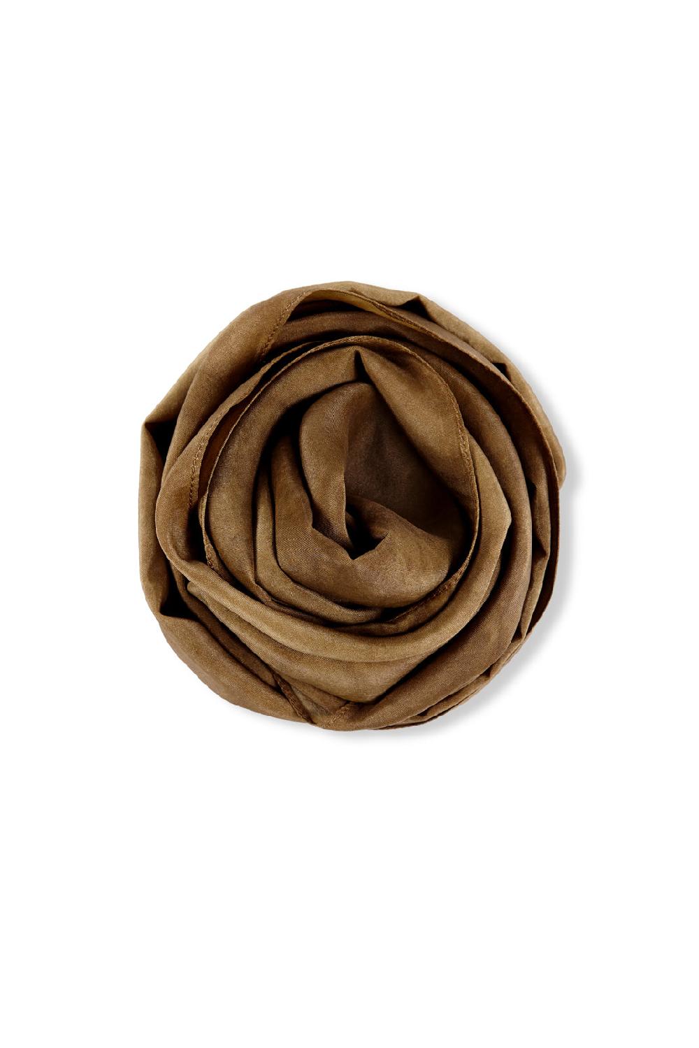 Cortana Park Echarpe En Seda Bronce Maltinto