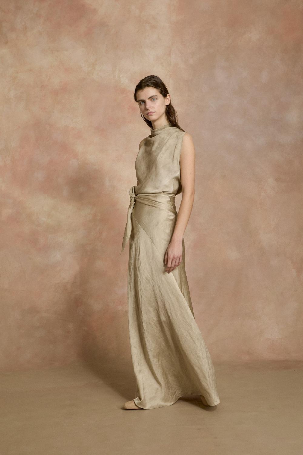 Cortana Paz Falda Larga Nacar