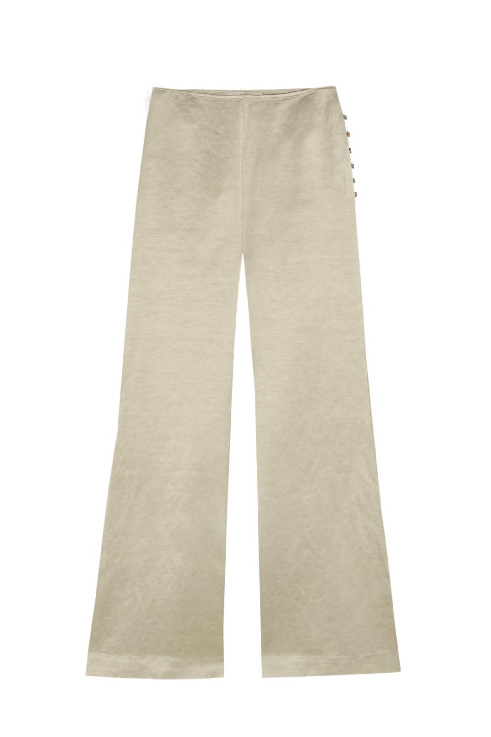 Cortana Paz pantalon de campana nacar