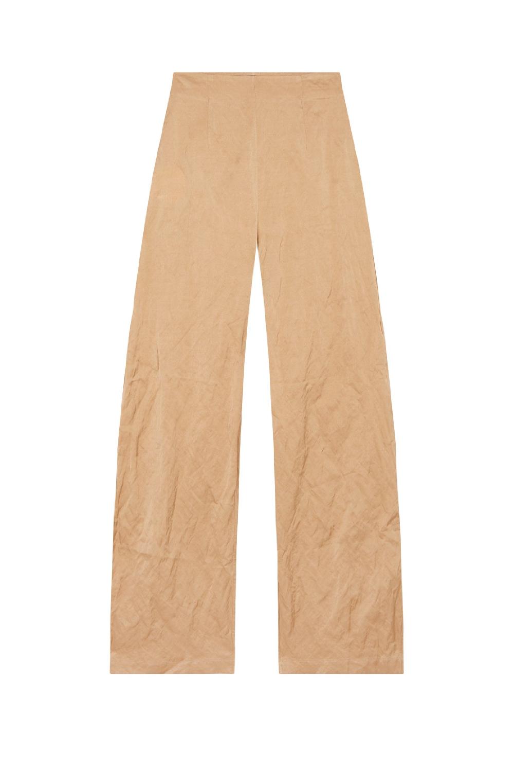 Cortana Peaches pantalón de talle alto melocotón