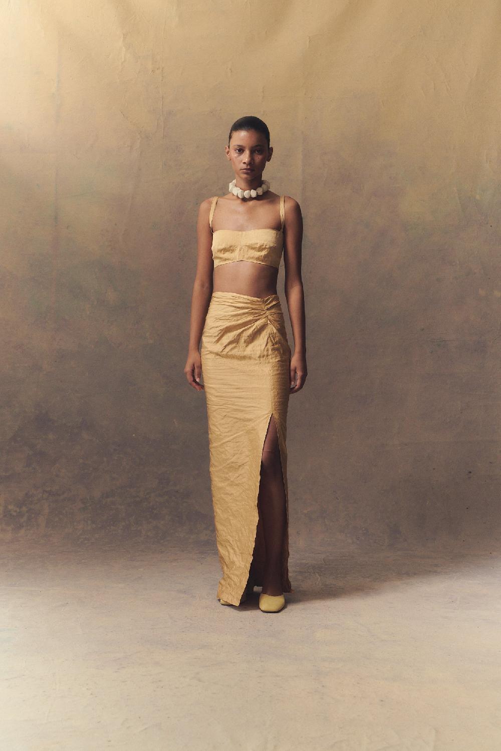 Cortana Peaches Top Bustier Melocotón