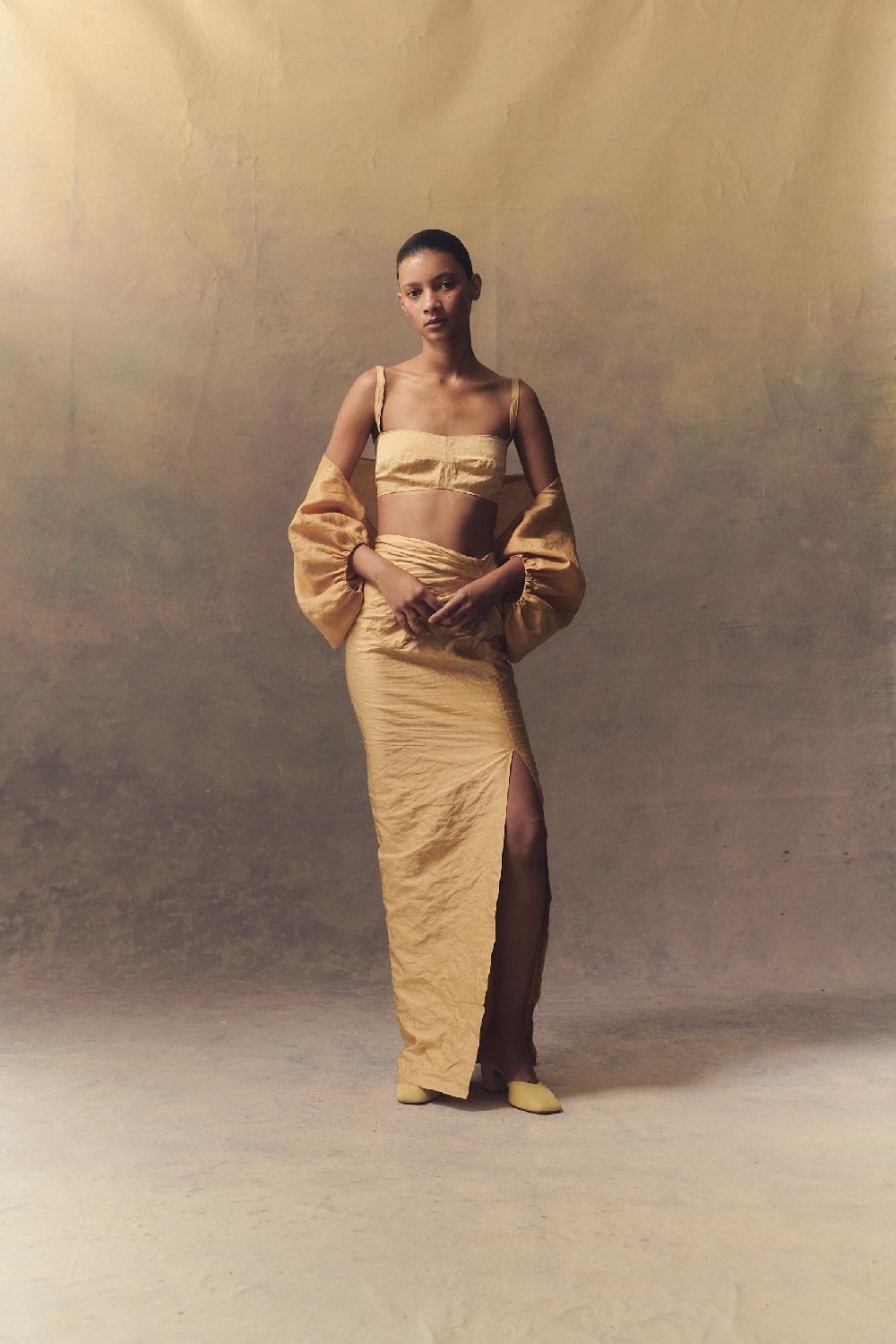 Cortana Peaches Top Bustier Melocotón