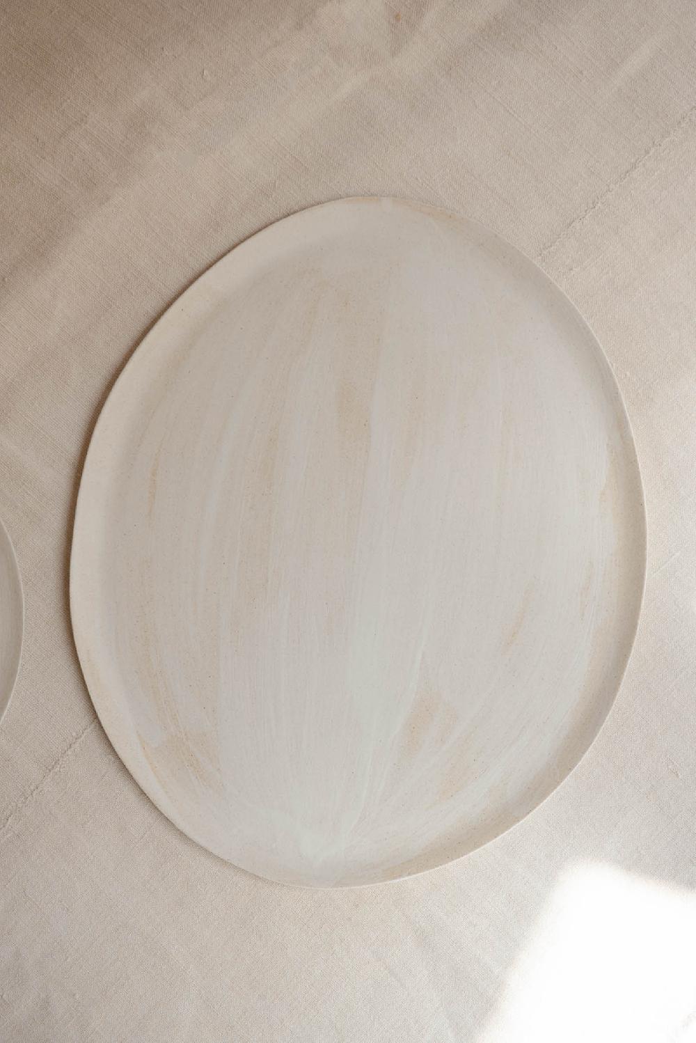 Cortana Plato Base Blanc