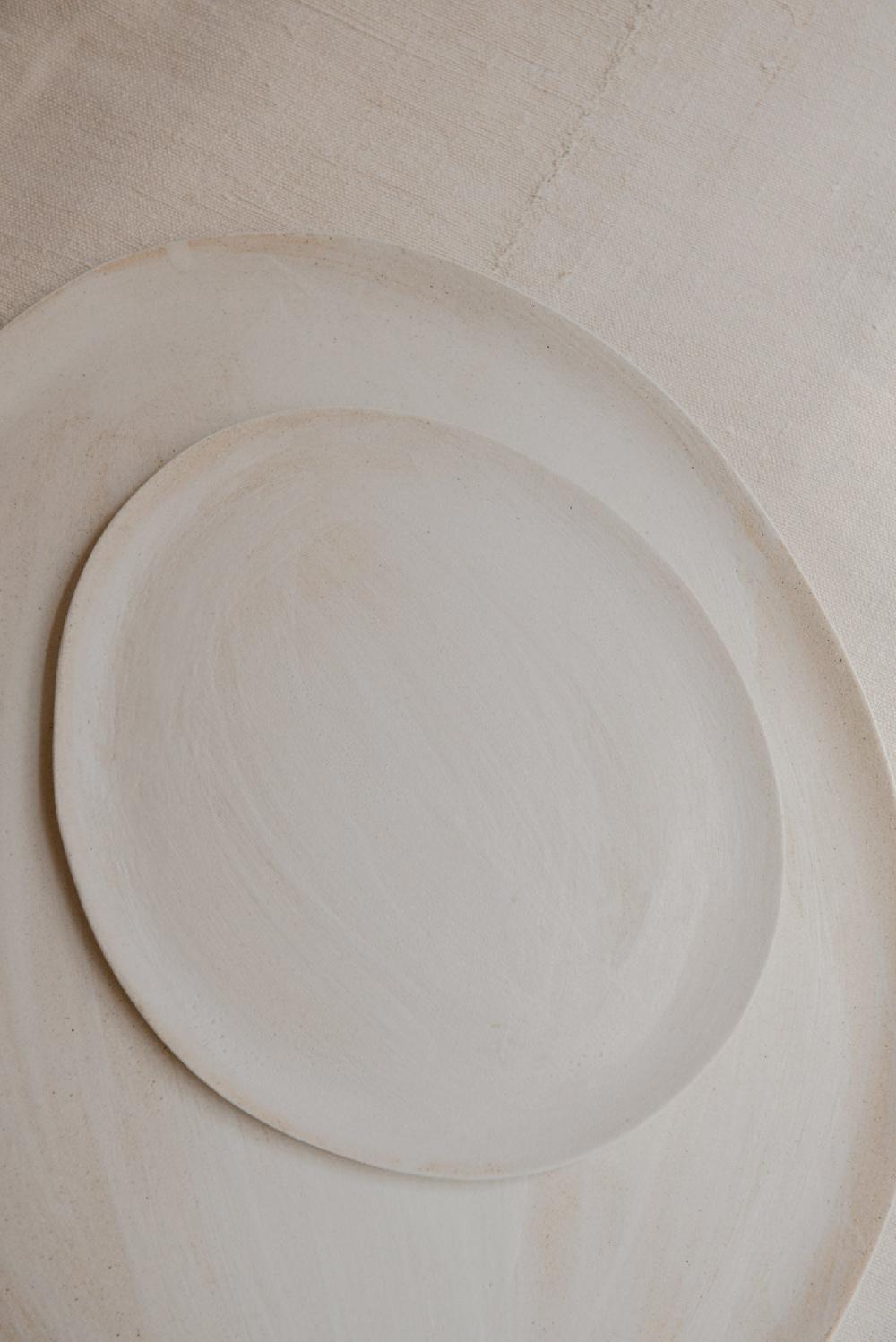 Cortana Plato Base Blanc