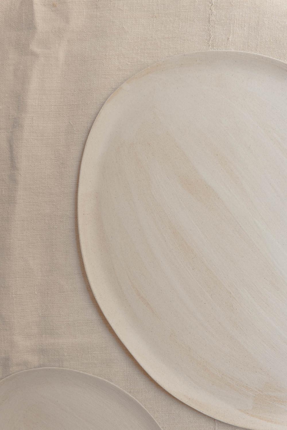 Cortana Plato Base Blanc