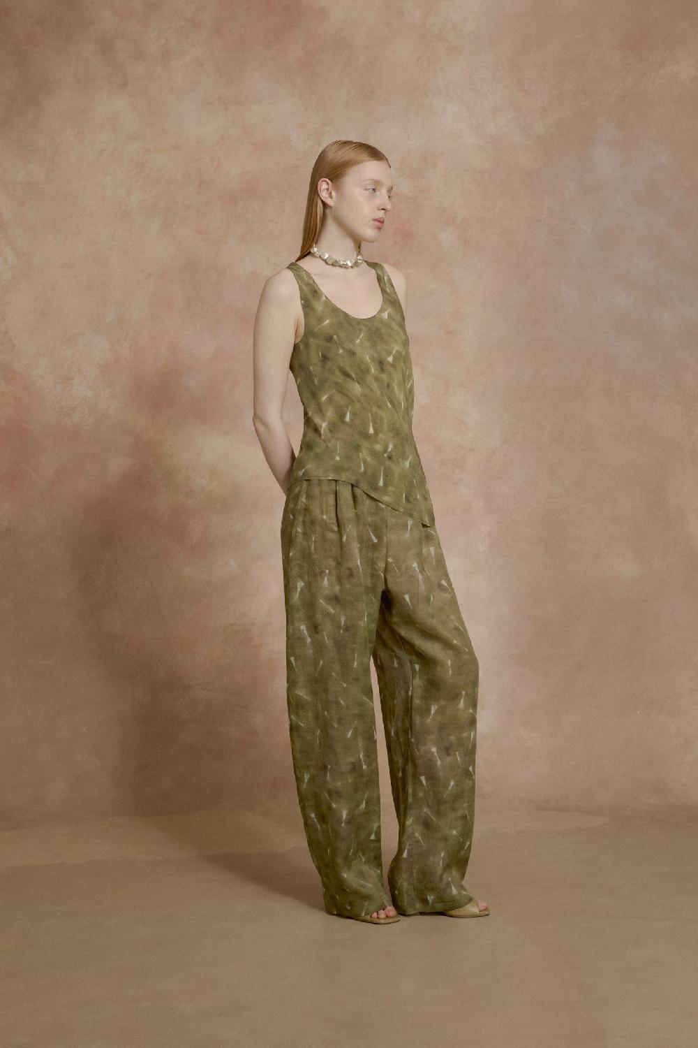 Cortana Rami Pantalon De Ramio Pua Print