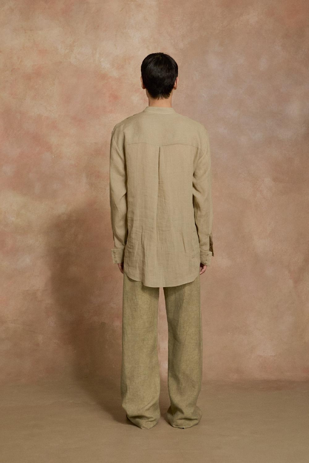 Cortana Raoul Camisa De Ramio Verde Salvia