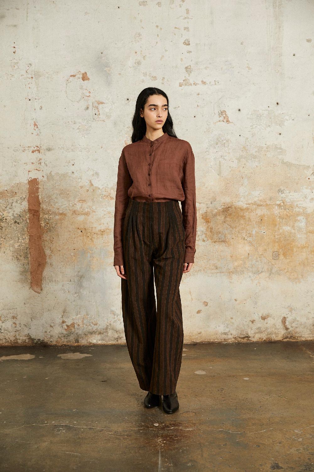 Cortana Raoul Camisa En Ramio Blush