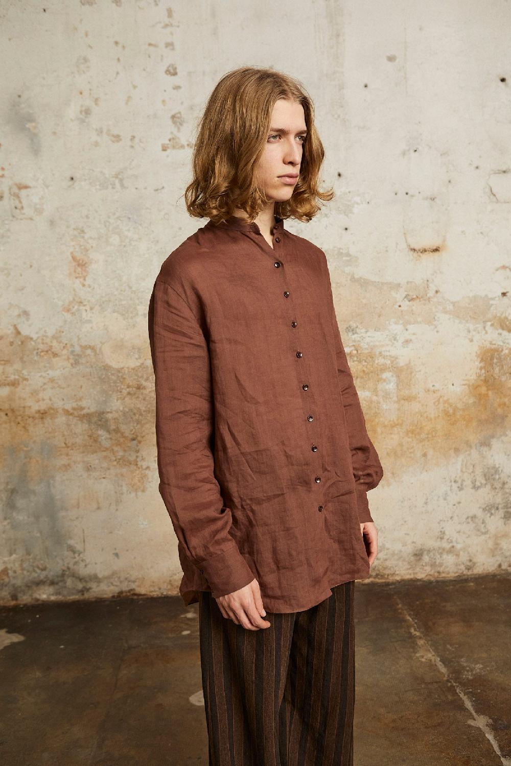 Cortana Raoul Camisa En Ramio Blush