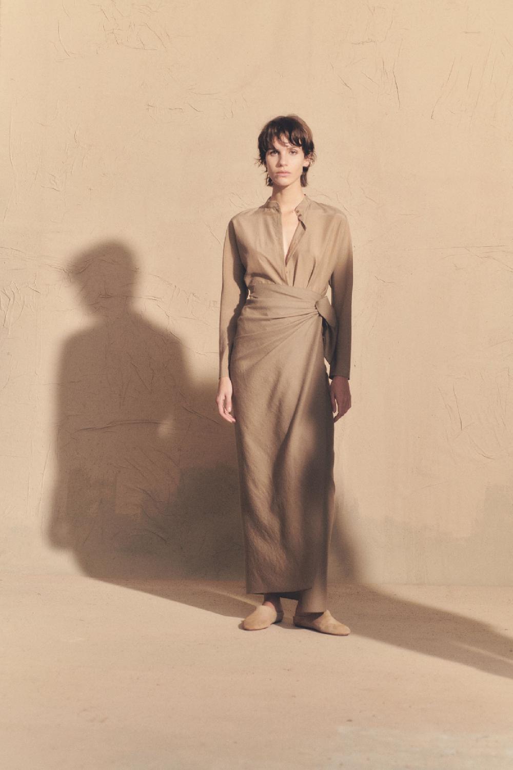 Cortana Selma Falda En Lana Virgen Visón