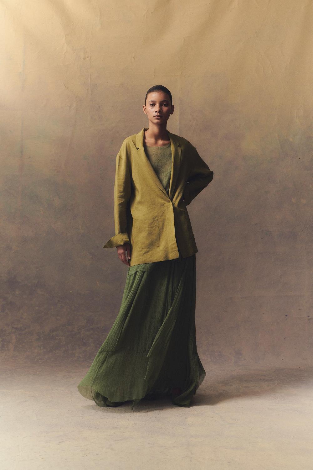 Cortana She Chaqueta Pistacho