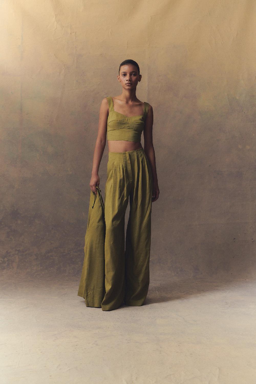 Cortana She Pantalón Pistacho