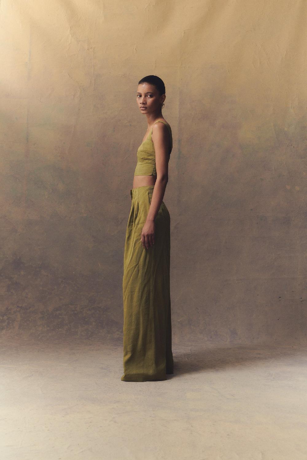 Cortana She Top Bustier Pistacho