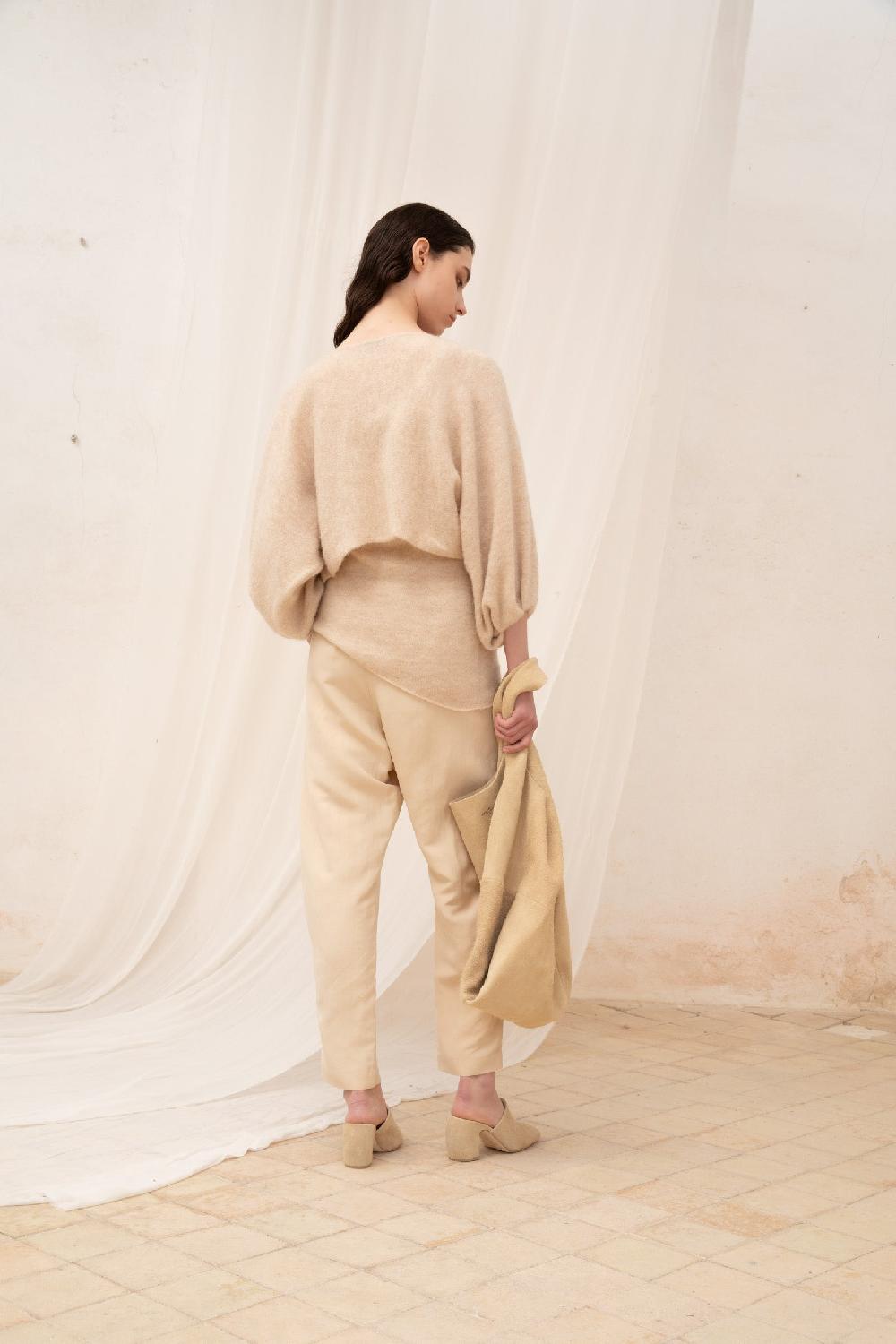 Cortana U L Bolso En Ante Cepillado Crudo