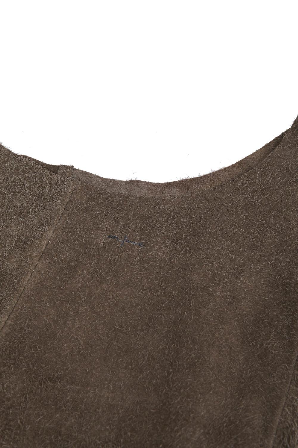 Cortana U L Bolso En Ante Cepillado Grafito