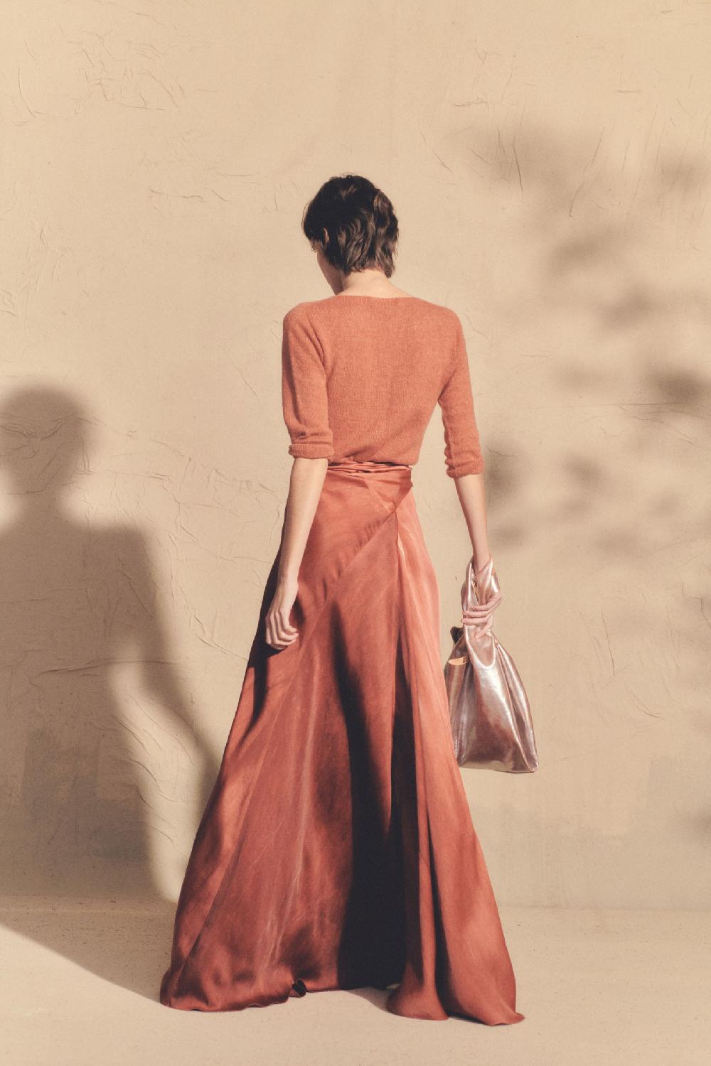 Cortana U S Bolso Pequeño En Cuero Plata