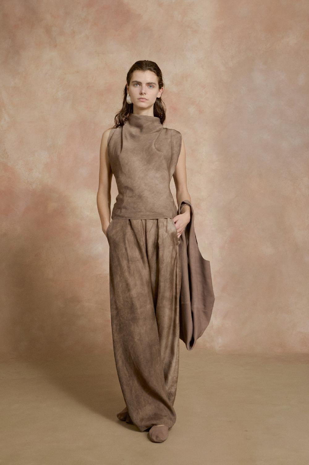 Cortana U XL Bolso De Ante Cacao