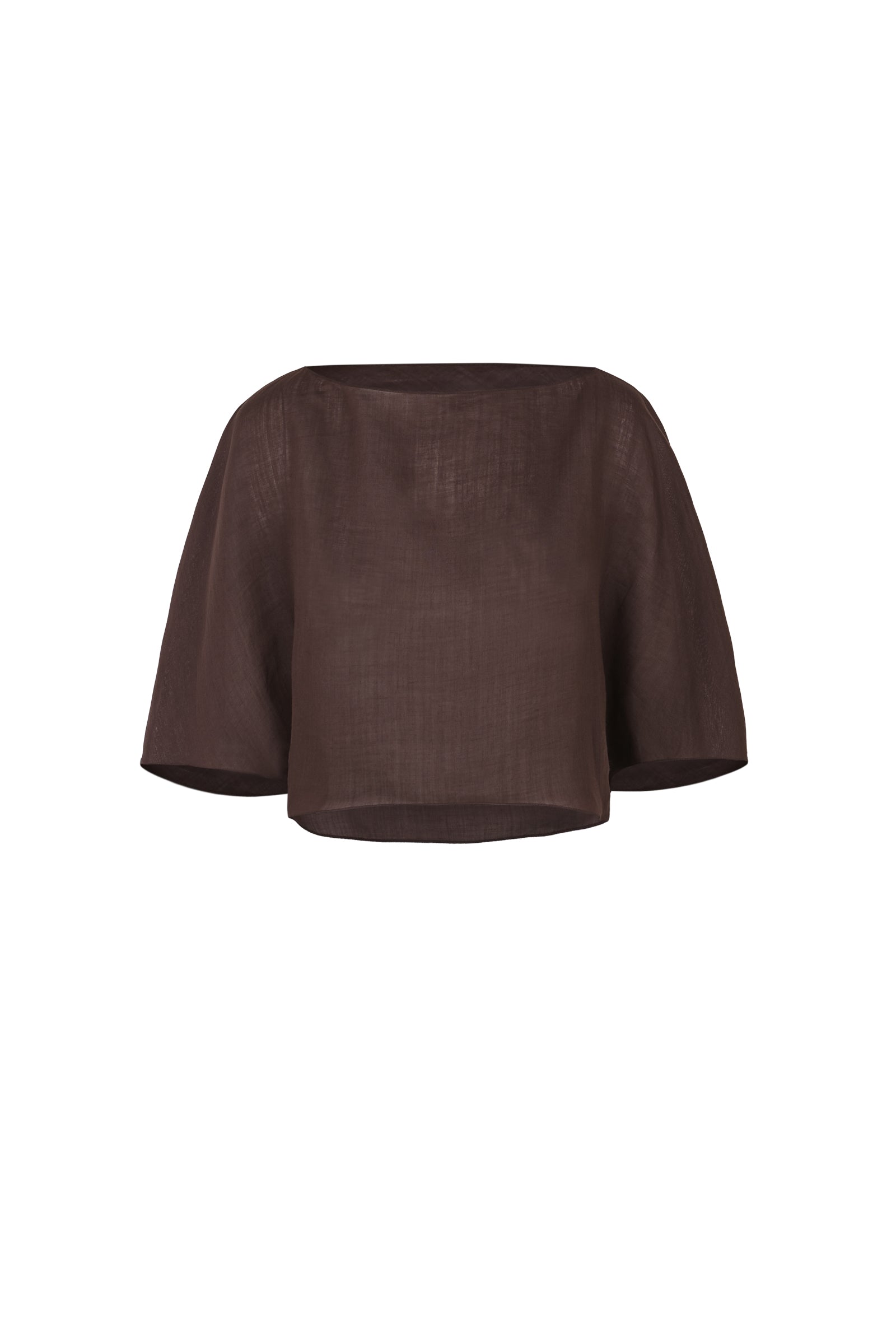 Cortana Ufo top en ramio ciruela