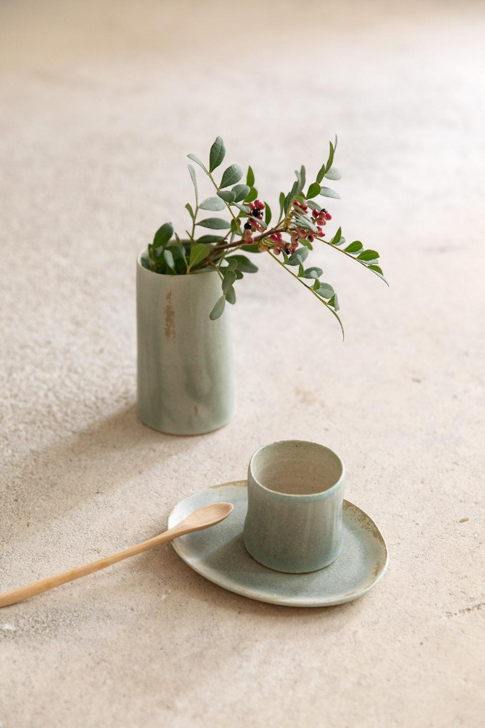 Cortana Vaso De Café Sage