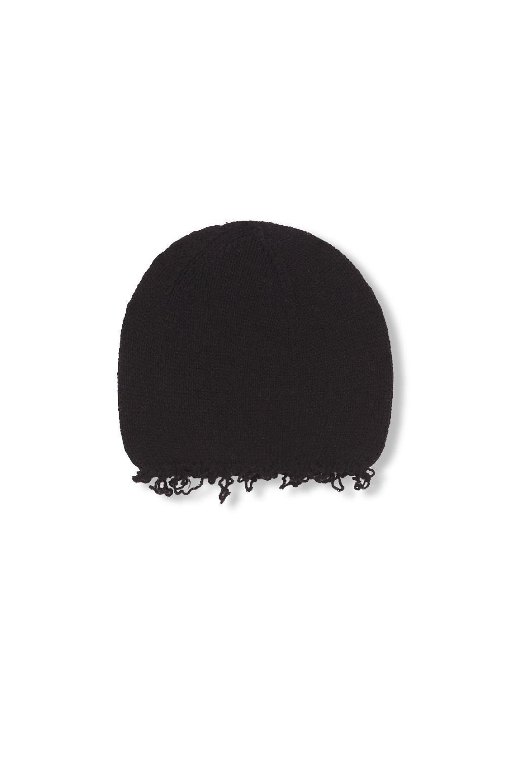 Cortana Winter gorro de lana y cachemir negro