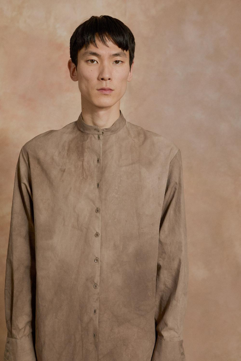 Cortana Yoko Camisa Popelin Cacao Maltinto