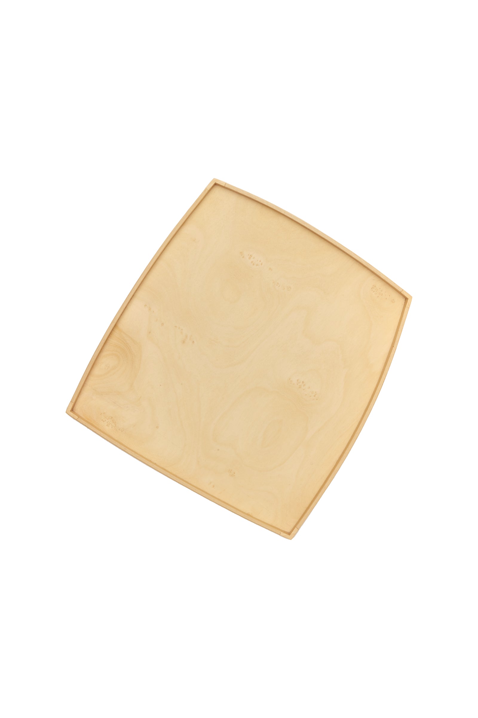 Cortana Geom Bandejas Geométricas En Madera De Naranjo