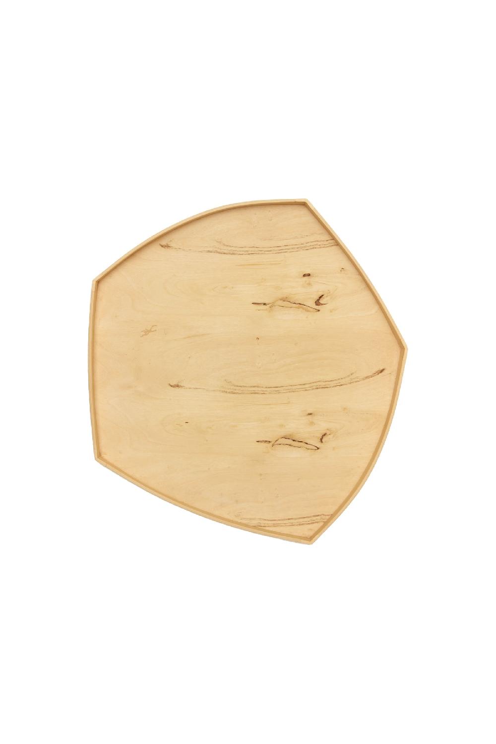 Cortana Geom Bandejas Geométricas En Madera De Naranjo