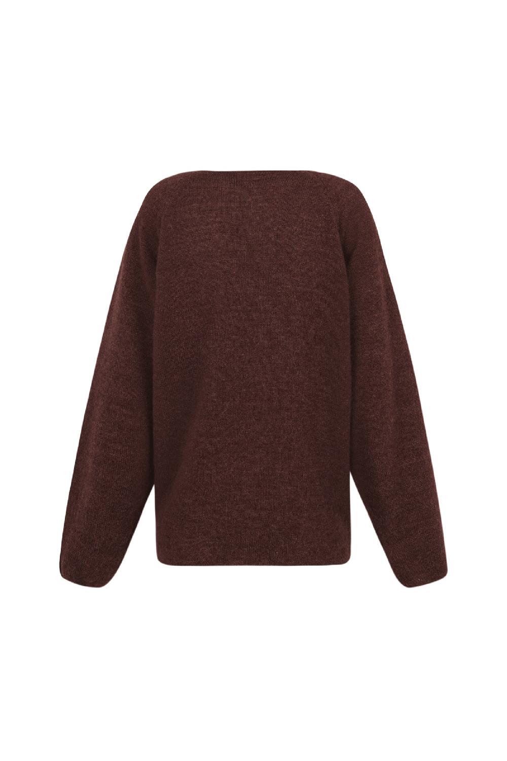 Cortana Marlon Jersey En Baby Alpaca Y Lana Merino Rosa