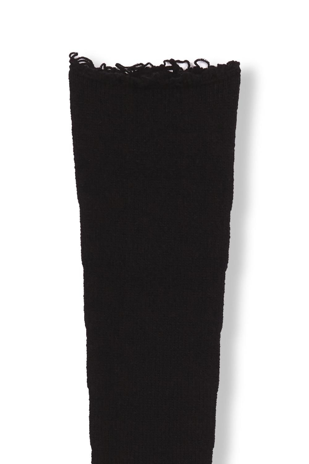 Cortana Snow Manguitos Largos En Lana Y Cachemir Negro