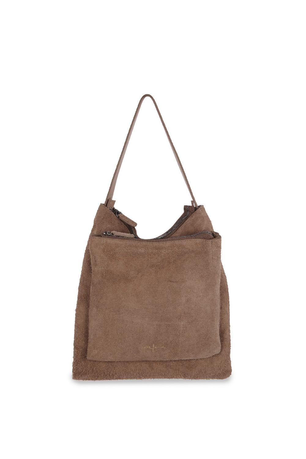 Cortana Twice Leather Combo En Ante Cepillado Marrón