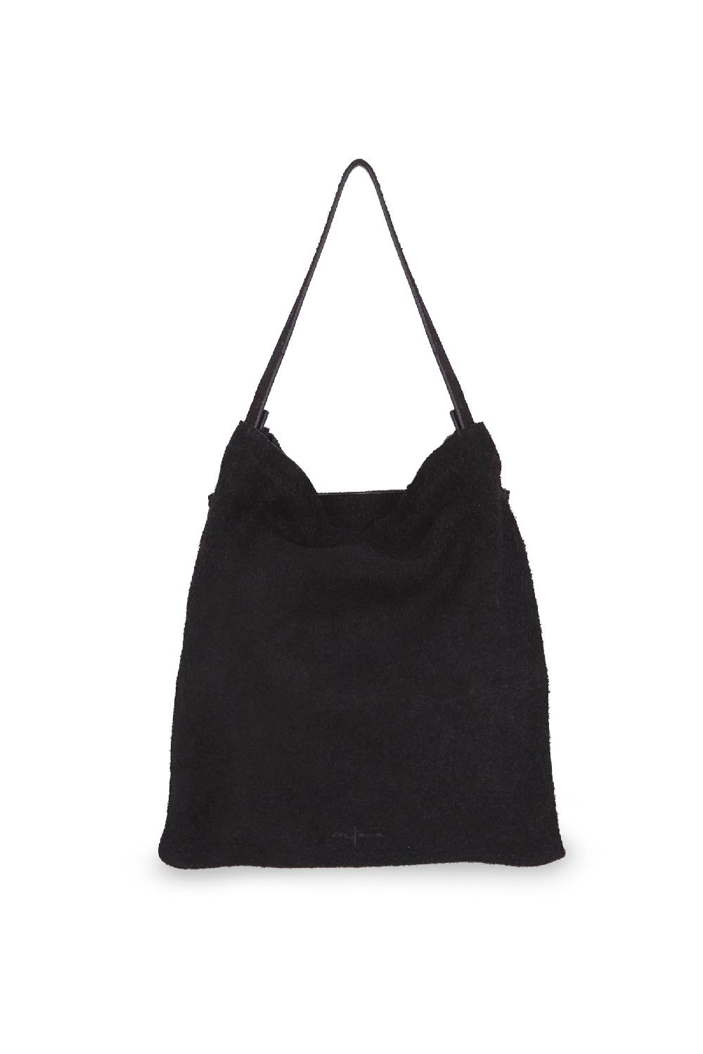 Cortana Twice Leather Combo En Ante Cepillado Negro