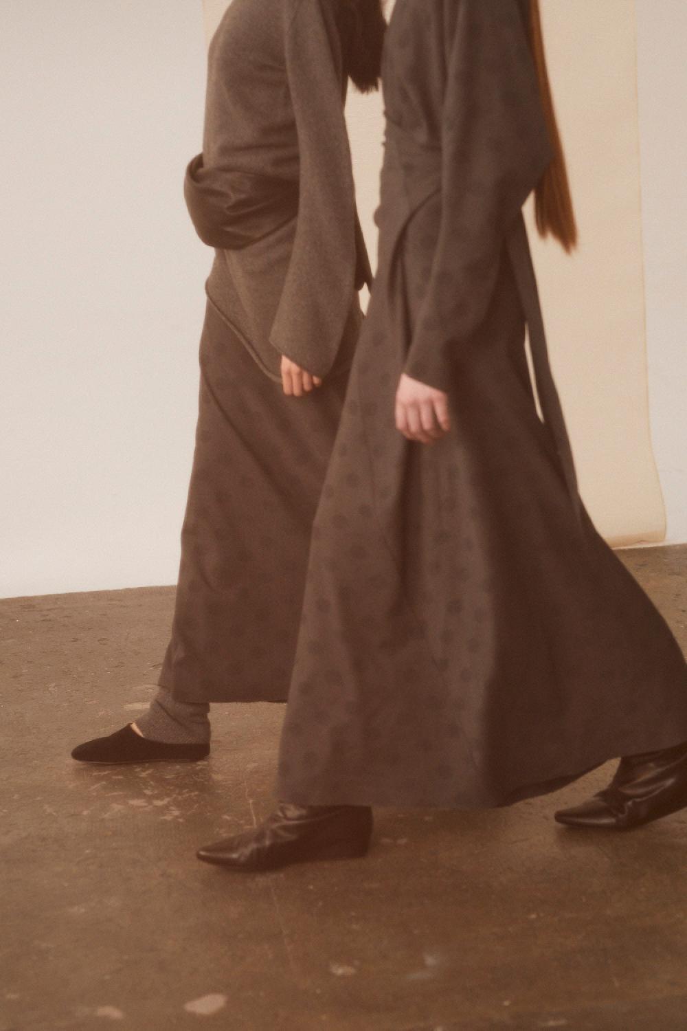 Cortana Winter Calentadores De Lana Y Cachemir Gris Melange