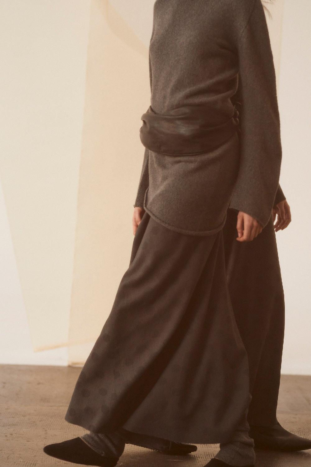 Cortana Winter Calentadores De Lana Y Cachemir Gris Melange