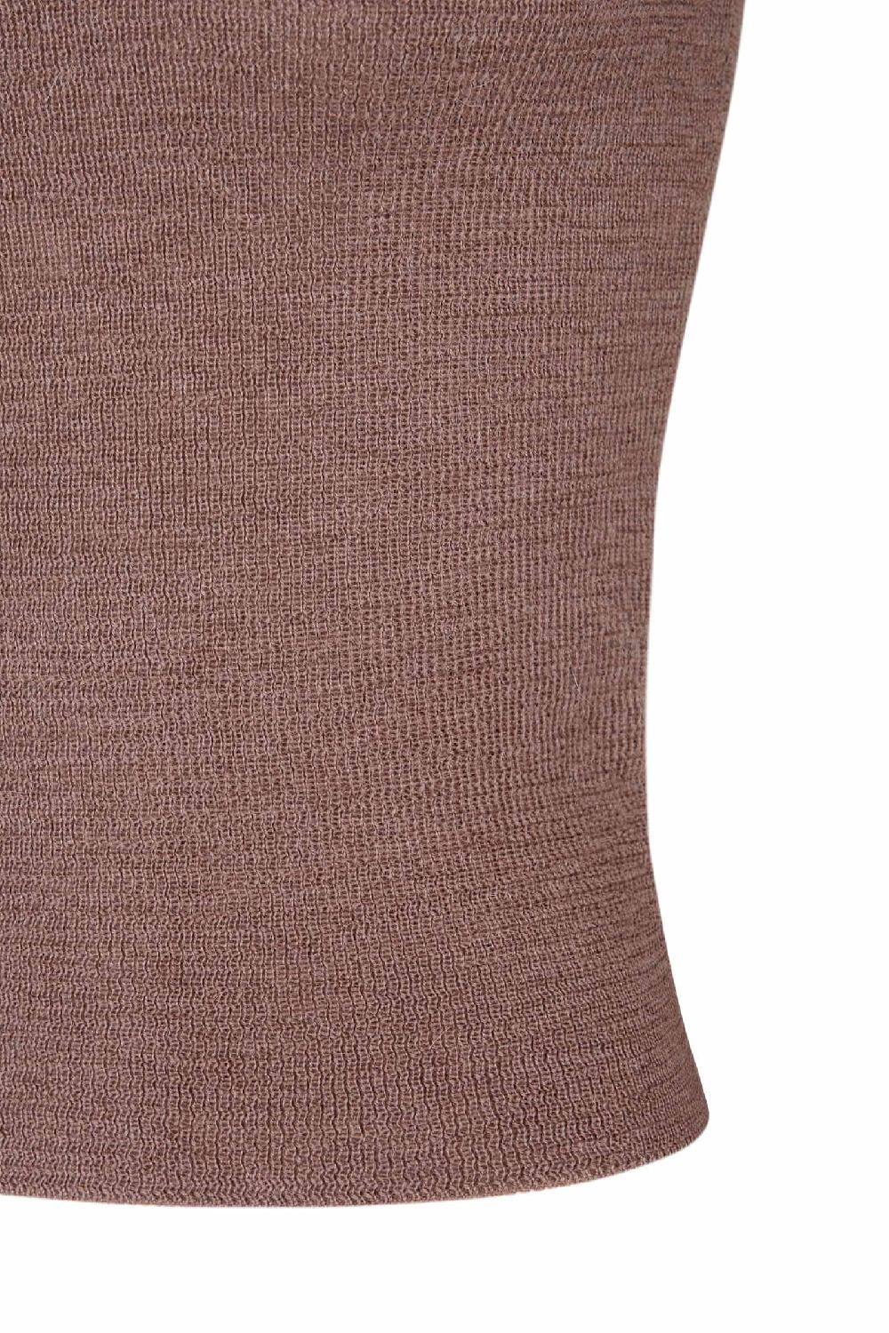 Cortana Zico Jersey En Baby Alpaca Y Lana Merino Rose