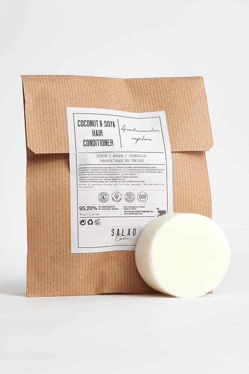 Cortefiel Acondicionador De Coco Y Soja Para Todo Tipo De Cabello