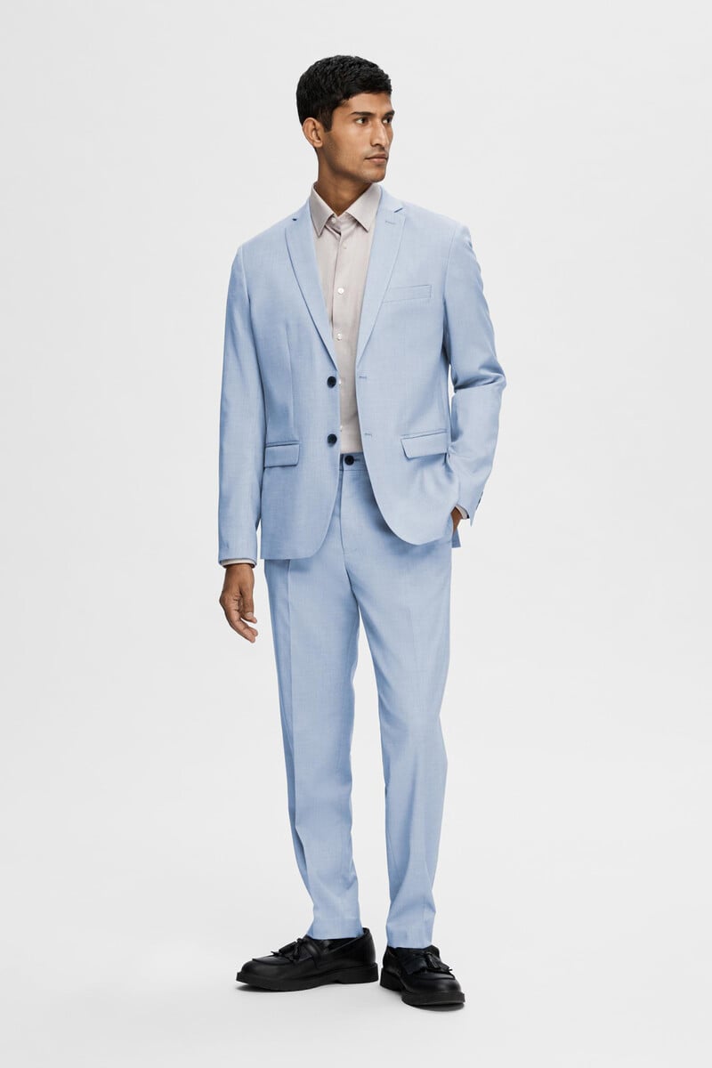 Cortefiel Americana De Traje Slim Fit Confeccionada Con Materiales Reciclados