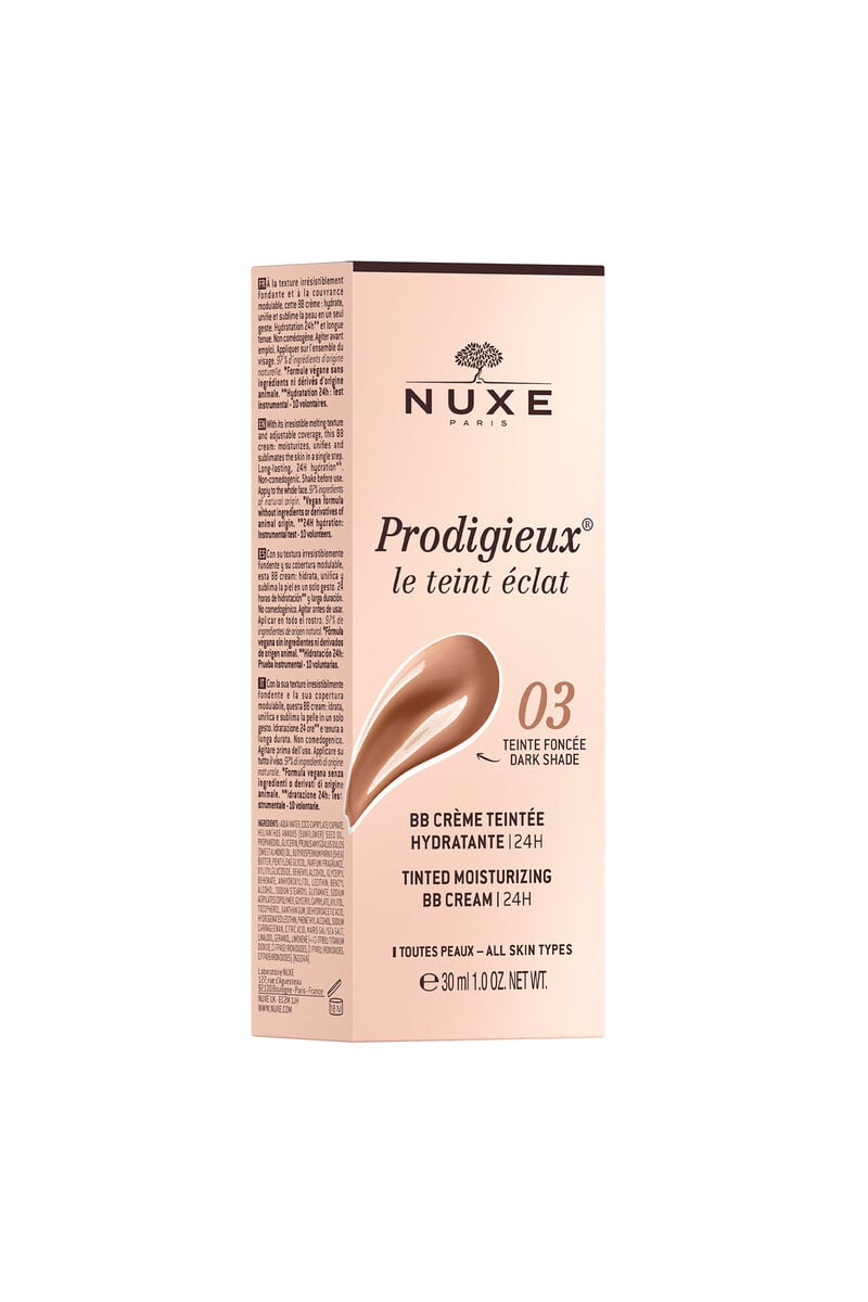 Cortefiel BB Cream Hidratante Con Color 24H Prodigieux® Le Teint éclat 30ml - Tono Oscuro