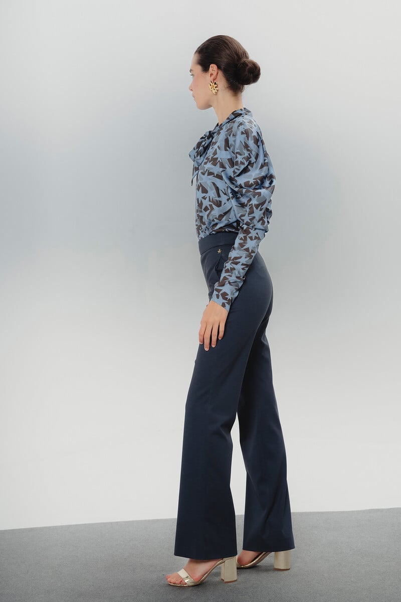 Cortefiel Blusa De Mujer Estampado Estrellas Andrea