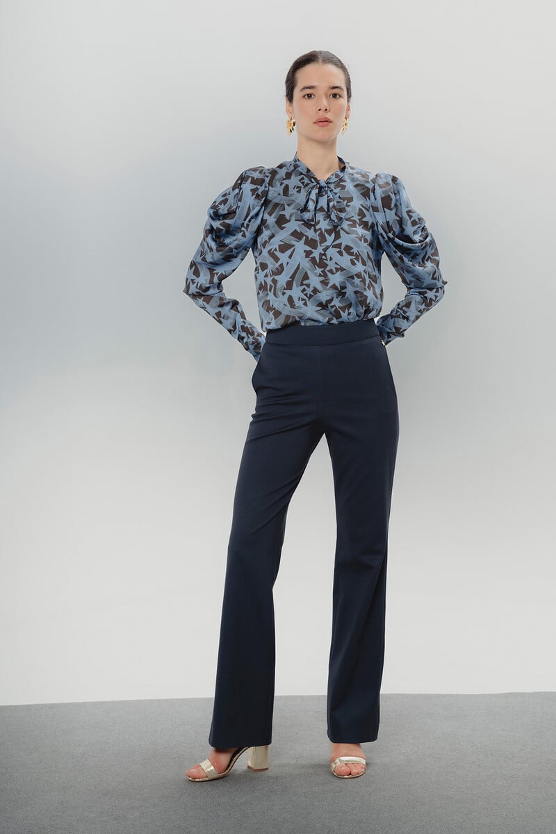 Cortefiel Blusa de mujer estampado estrellas Andrea