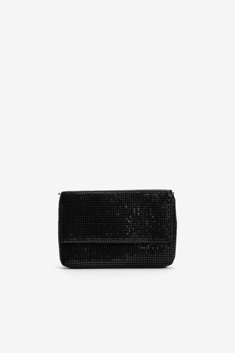 Cortefiel Bolso De Fiesta Bandolera Con Lentejuelas