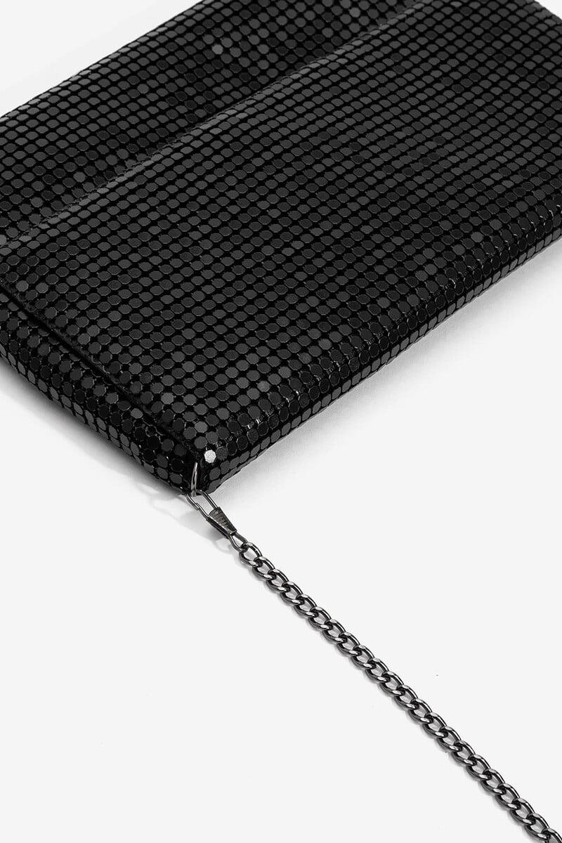 Cortefiel Bolso de fiesta bandolera con lentejuelas