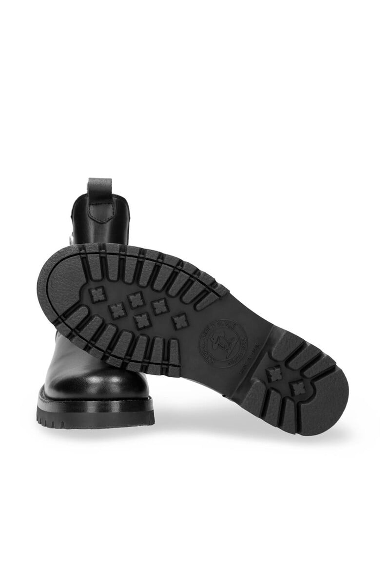 Cortefiel Botines De Piel Con Forro Interior De Piel