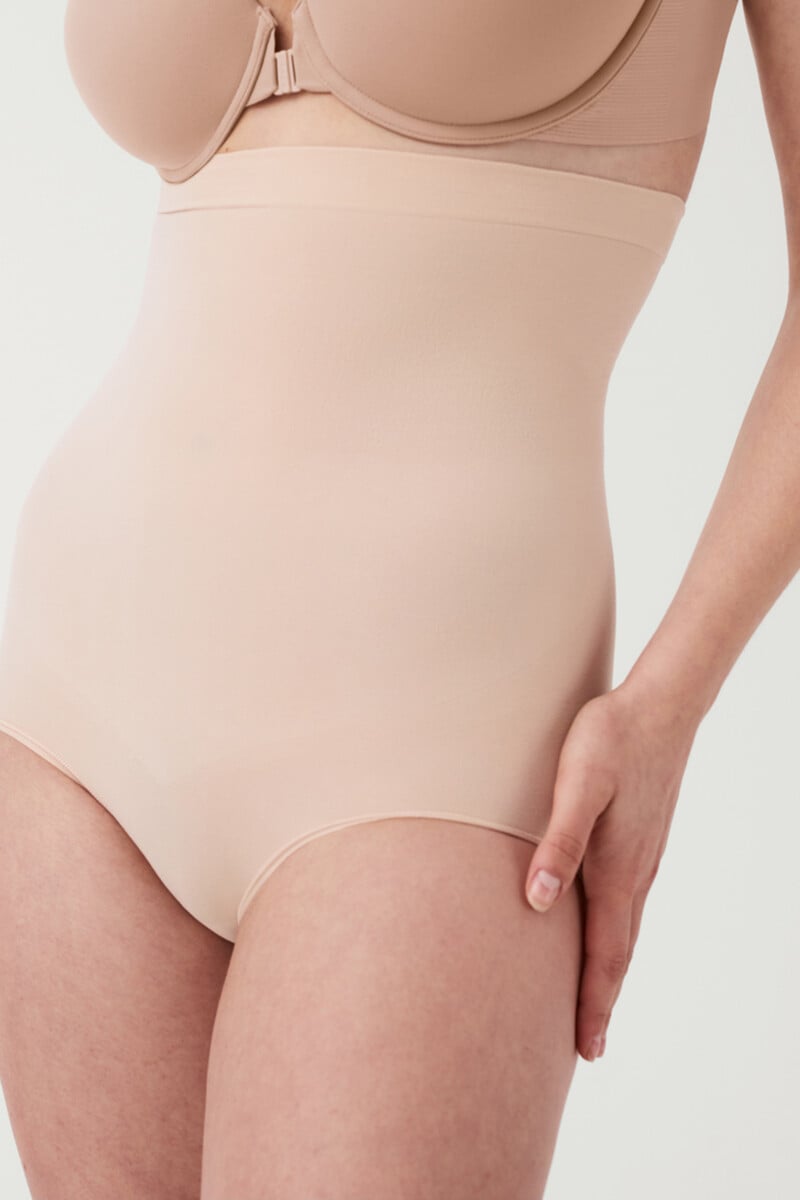 Cortefiel Braga Moldeadora De Talle Alto Nude. SPANX