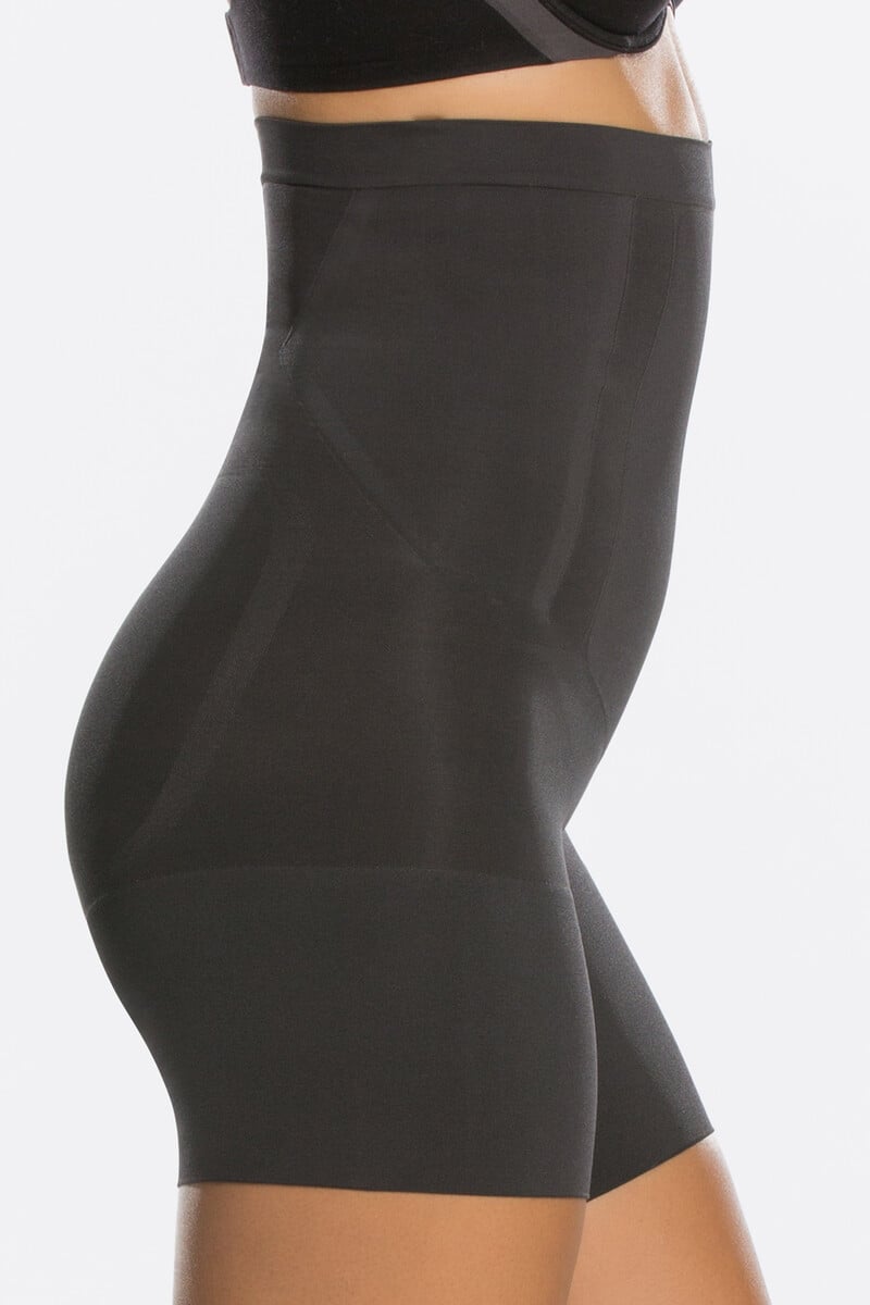 Cortefiel Braguita Faja Pantalón Reductora Invisible Negra Spanx