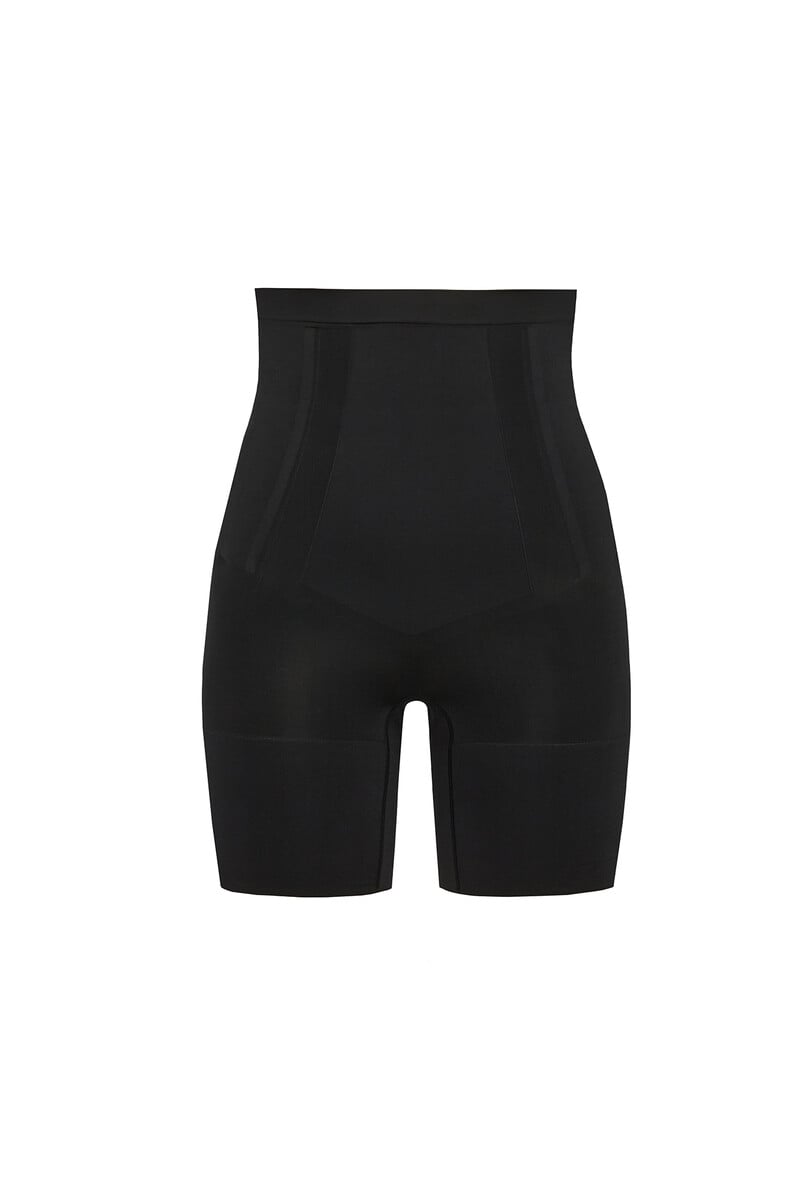 Cortefiel Braguita Faja Pantalón Reductora Invisible Negra Spanx