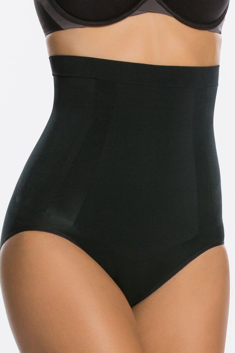 Cortefiel Braguita faja reductora invisible negra Spanx